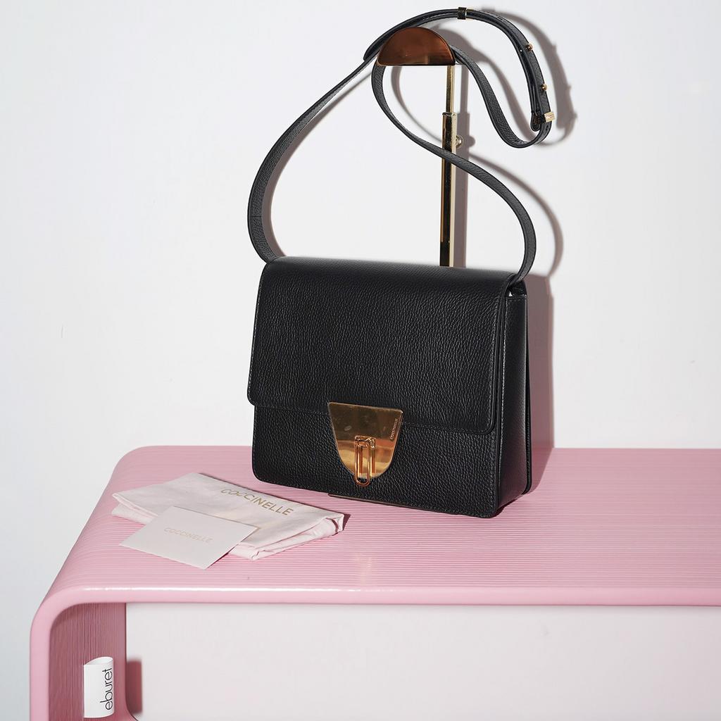 COCCINELLE NICO CROSSBODY Noir / Черный M00046