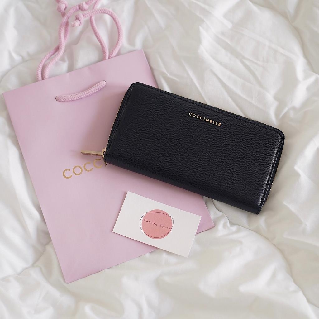 БОЛЬШОЙ КОШЕЛЕК НА ЗАМКЕ COCCINELLE ZIP AROUND SAFFIANO WALLET ЦВЕТ СИНИЙ M00664