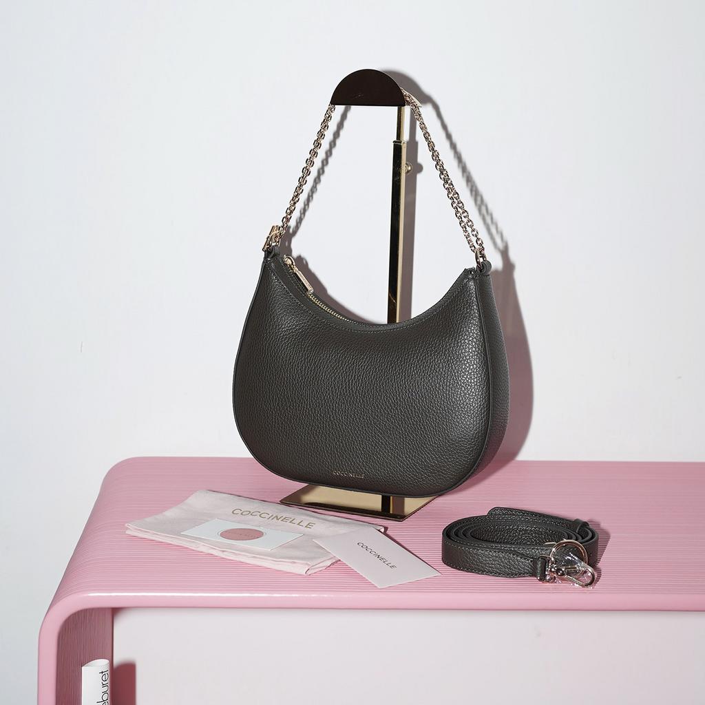 COCCINELLE LOTUS CHAIN Bark / Темный серо-зеленый M00080