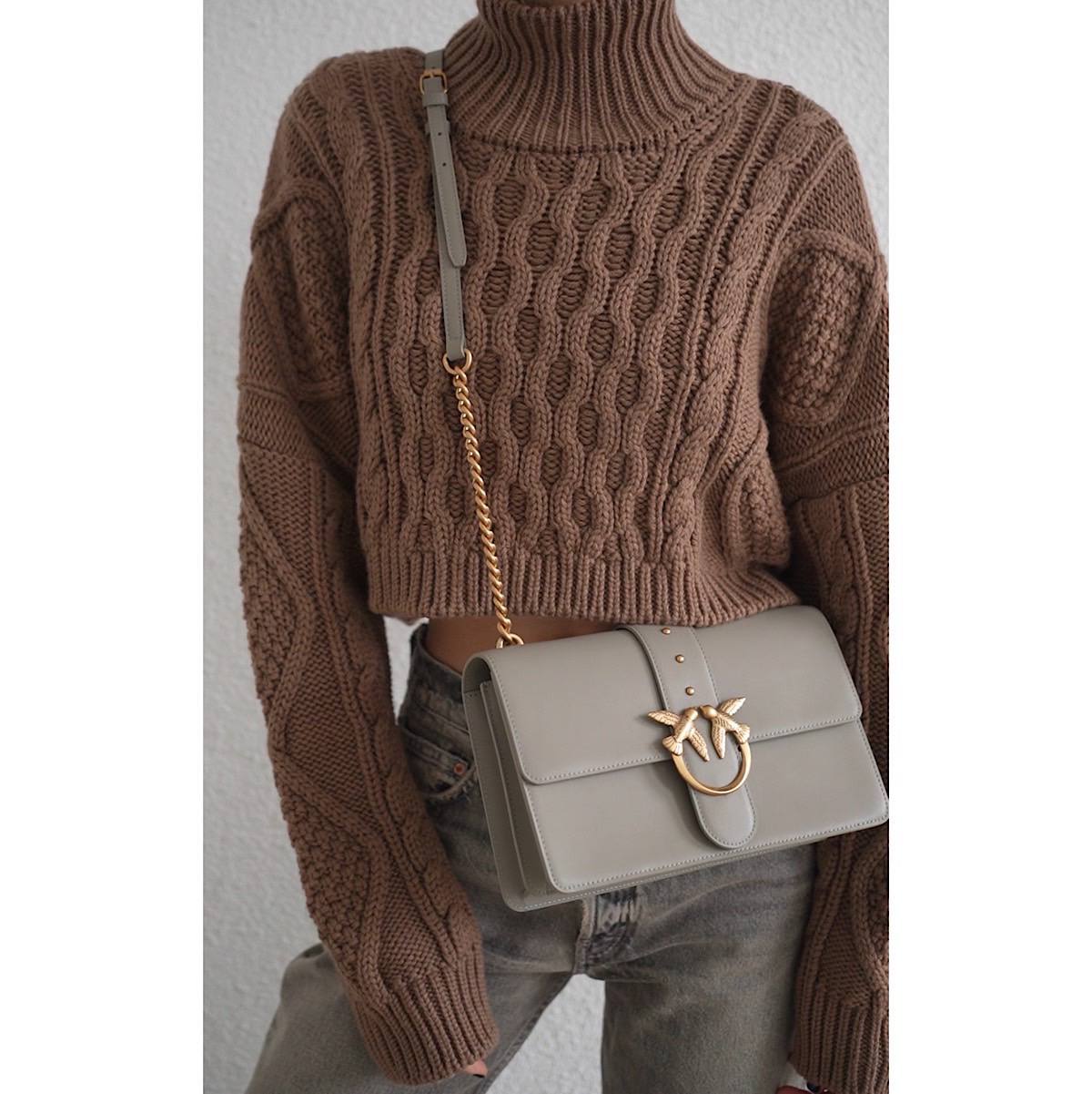 PINKO LOVE ONE CLASSIC Beige / Серо-беж M00723