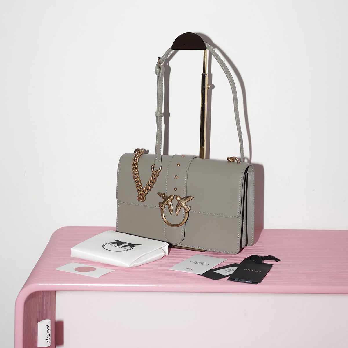 PINKO LOVE ONE CLASSIC Beige / Серо-беж M00723