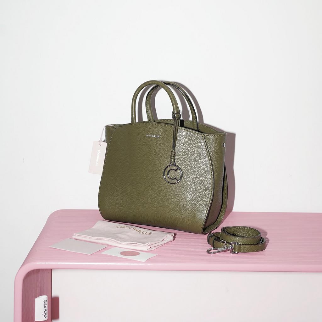 COCCINELLE CONCRETE SMALL цвет Loden / Хаки M00752