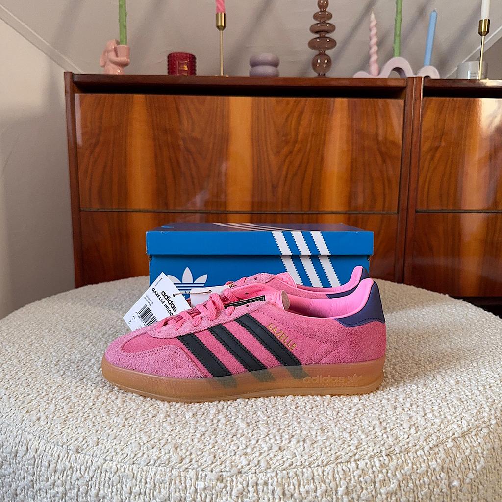ADIDAS ORIGINALS GAZELLE INDOOR bliss pink/core black/collegiate purple