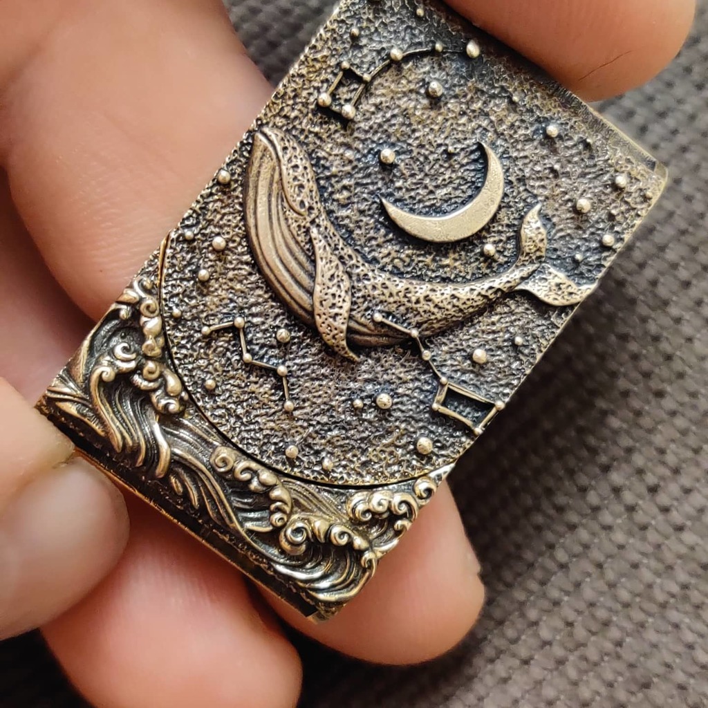 Фурнитура для браслетов из кожи "Мечтатель", бронза