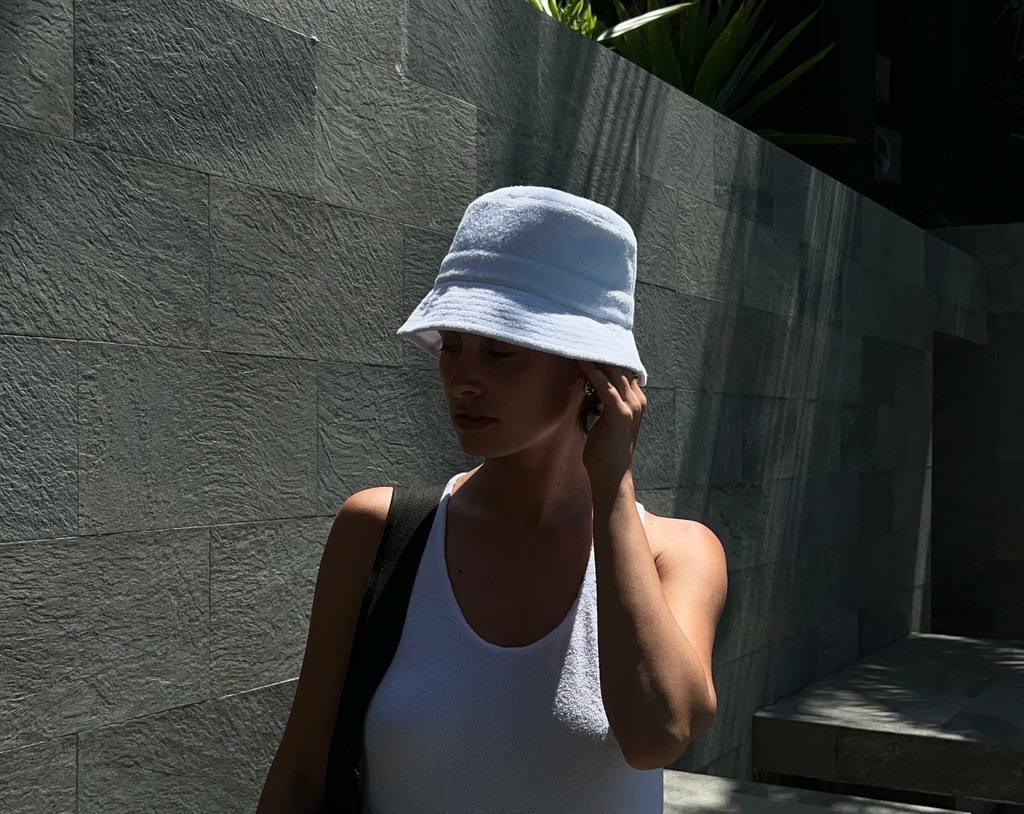 Панама махровая/белая