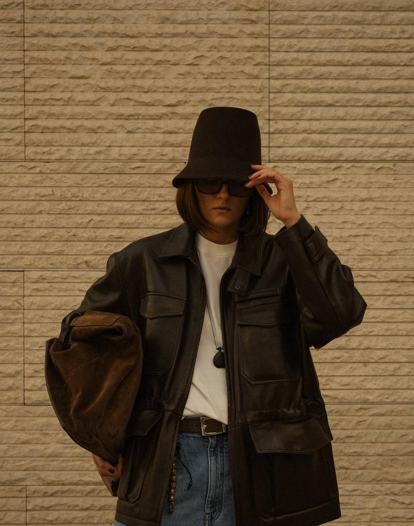 Шляпа из фетра BELL/горький шоколад