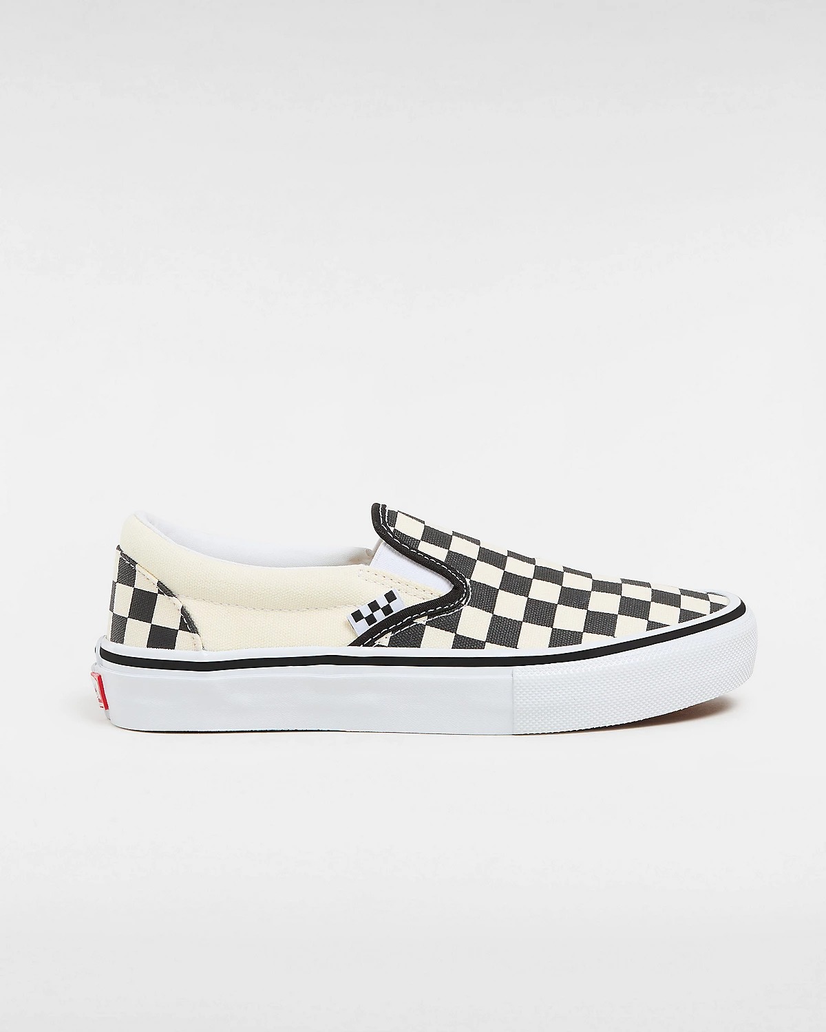СЛИПОНЫ VANS MN SKATE SLIP-ON (CHECKERBOARD) BLACK/OFF