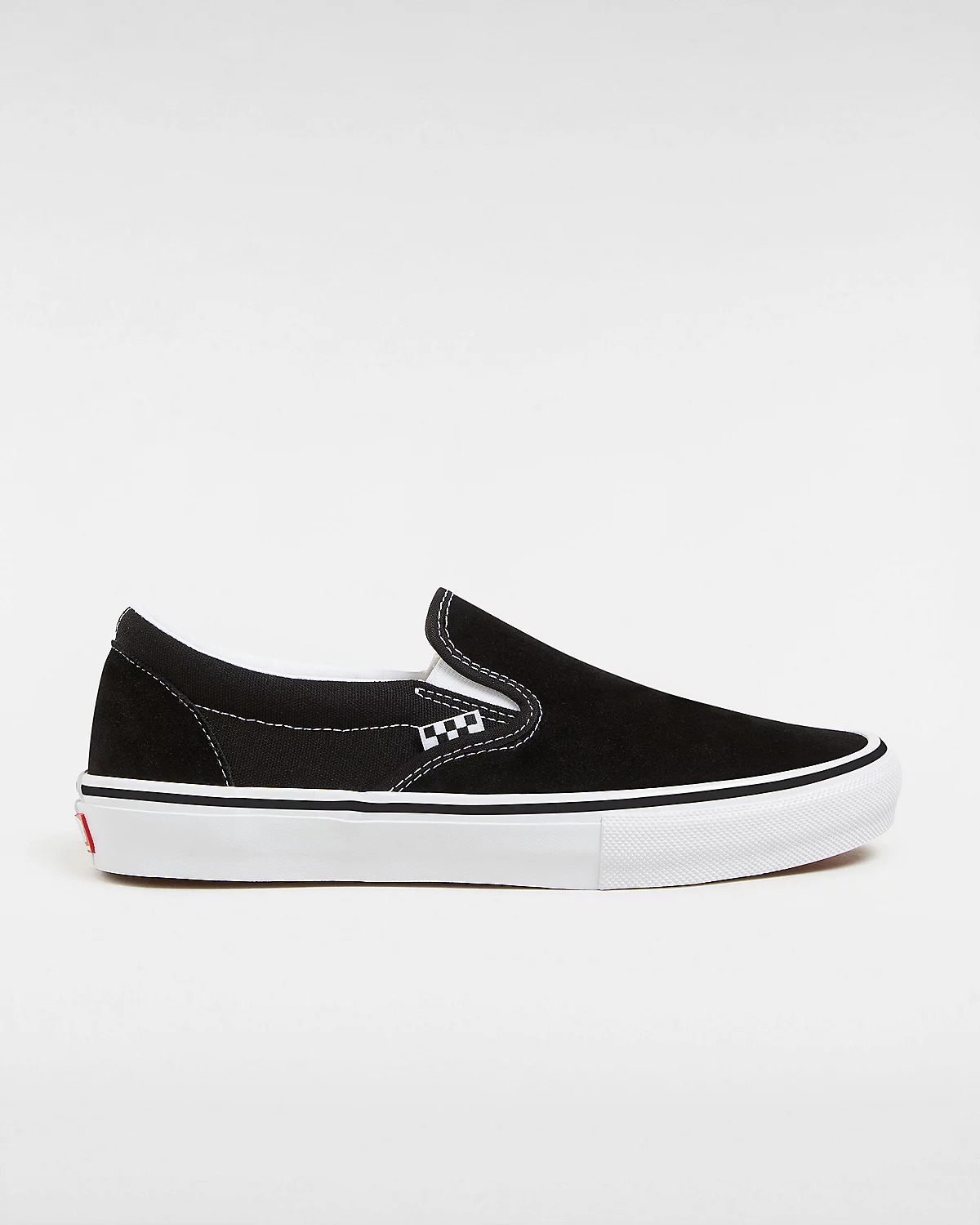 СЛИПОНЫ SKATE SLIP-ON BLACK/WHITE