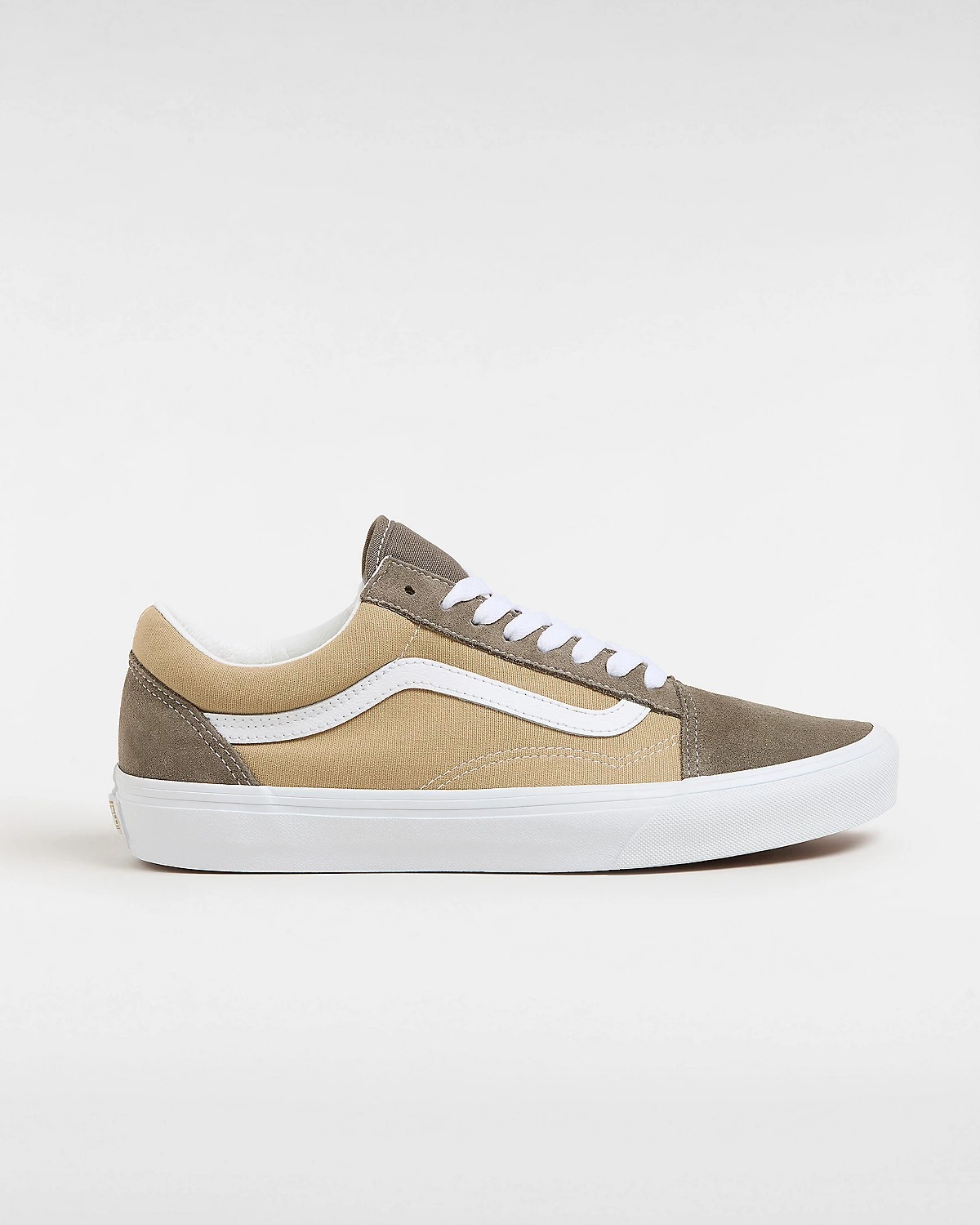 КЕДЫ VANS OLD SKOOL CANVAS/SUEDE BLOCK BROWN