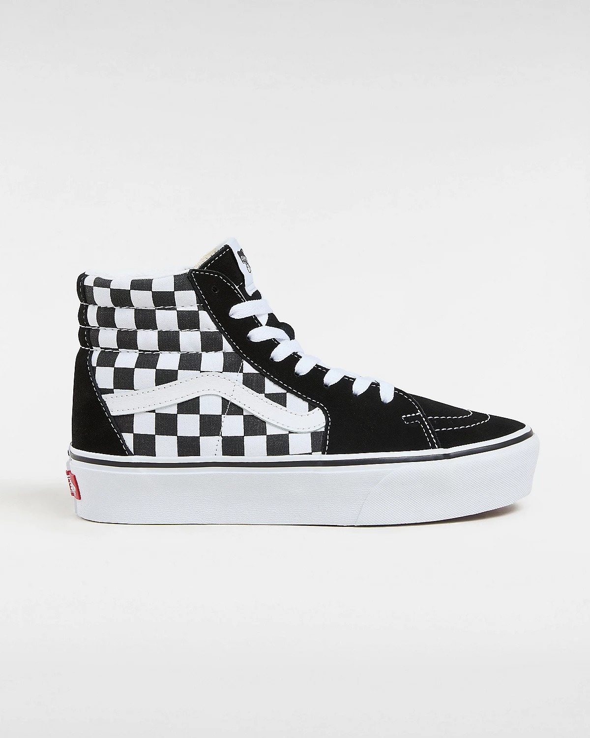 КЕДЫ SK8-HI PLATFORM 2.0 CHECKERBOARD/TRUE WHITE