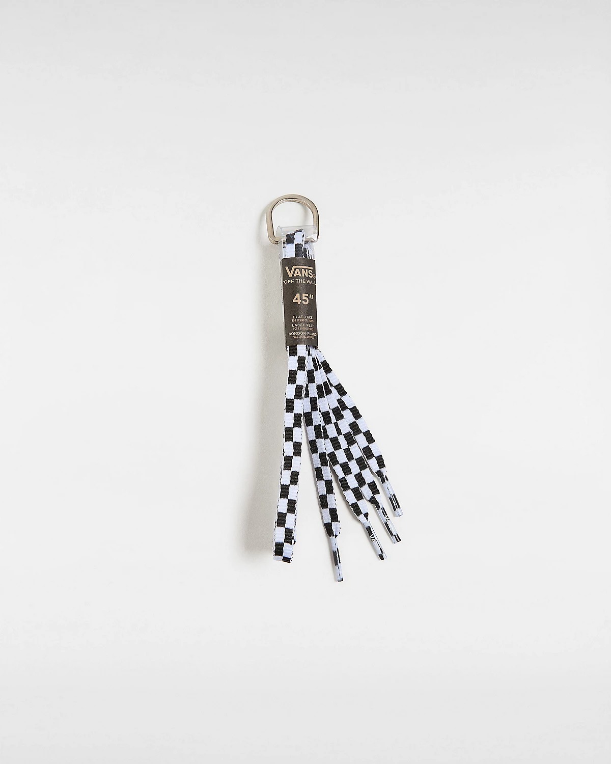 ШНУРКИ 45' Black/White Check