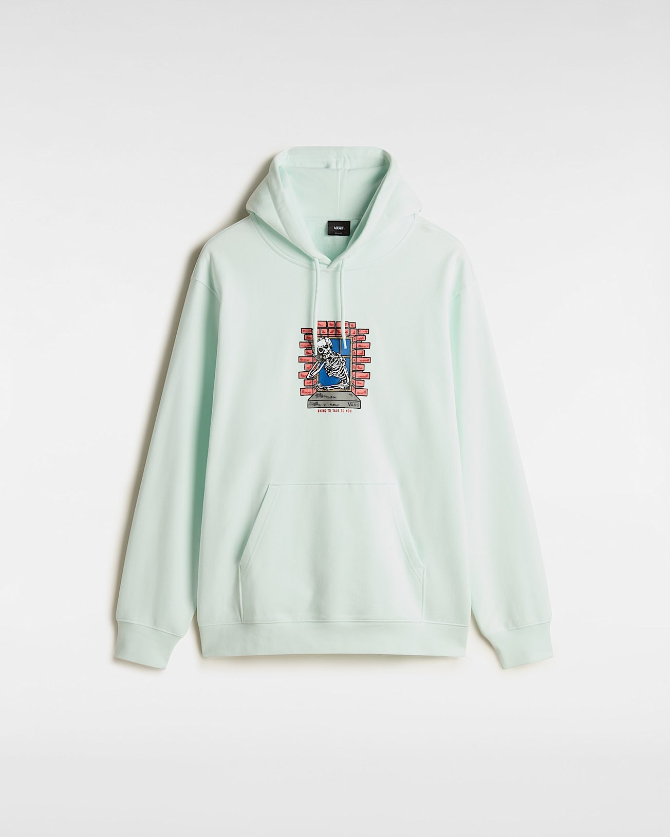 ХУДИ SKULL WINDOW PULLOVER HINT OF MINT