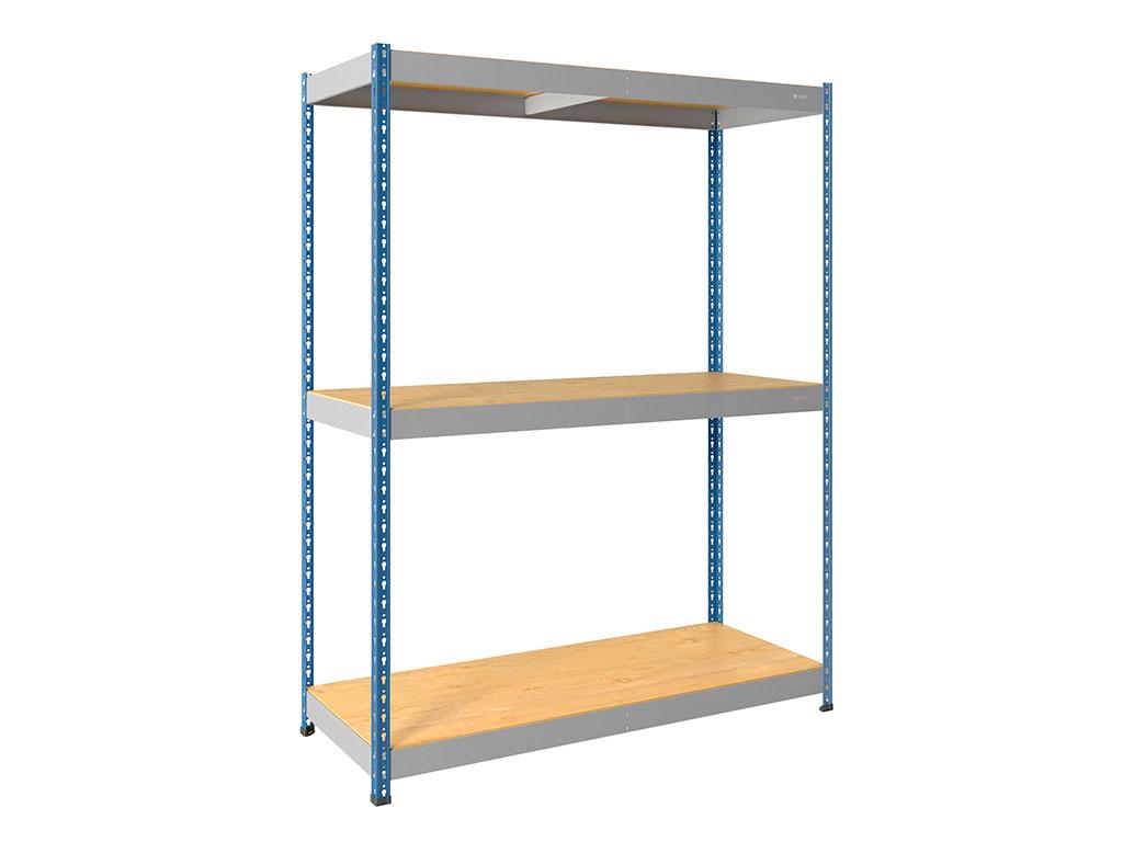 Стеллаж 200-152-51 (3 полки фанера) 300 кг