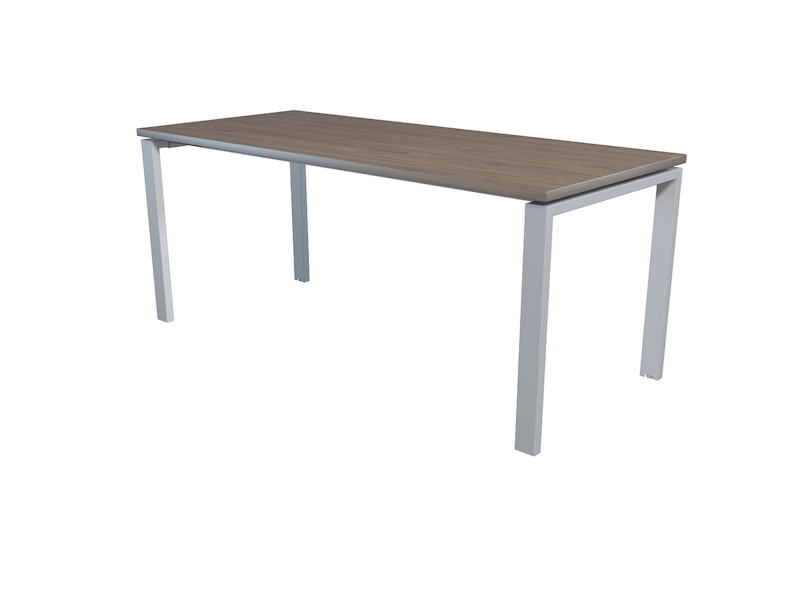 Стол NT 160x70 темный орех/серый