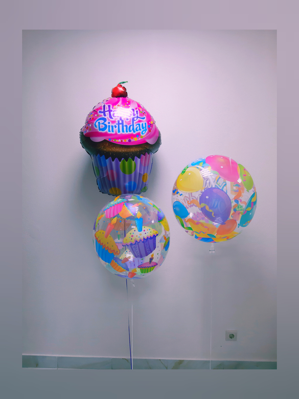 Кекс и 2шт баблса