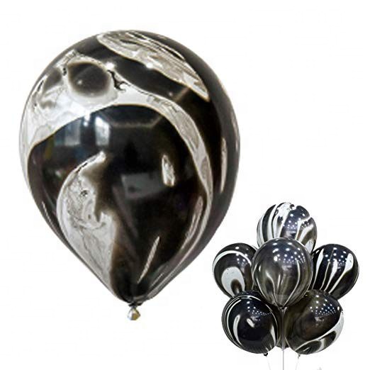 Q 11" Супер Агат Черно белый