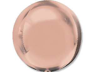 А 3D СФЕРА Б/РИС 16" Металлик Rose Gold