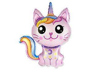 Ф ФИГУРА/11 Кот-Единорог розовый