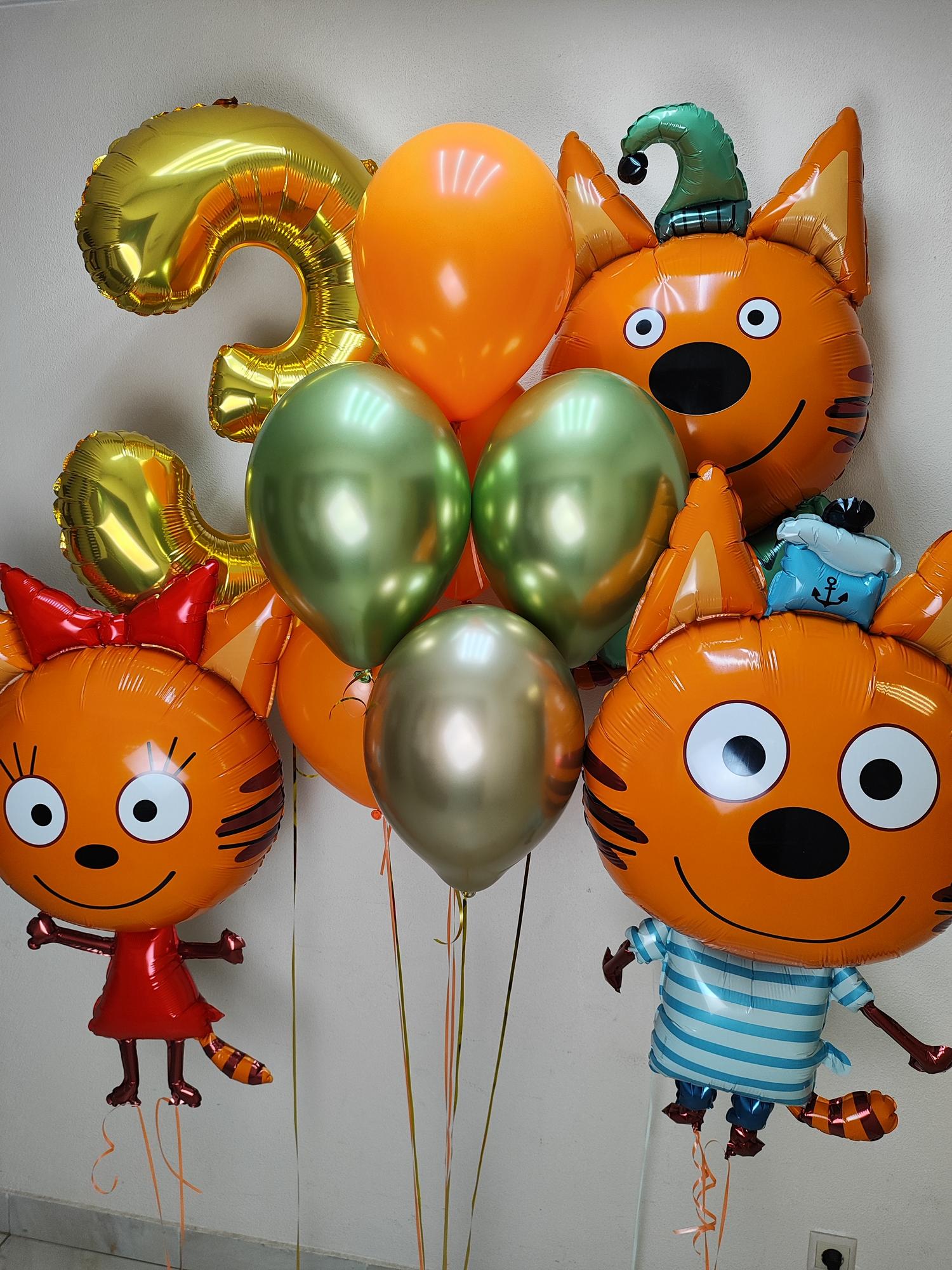 Шарики Три кота