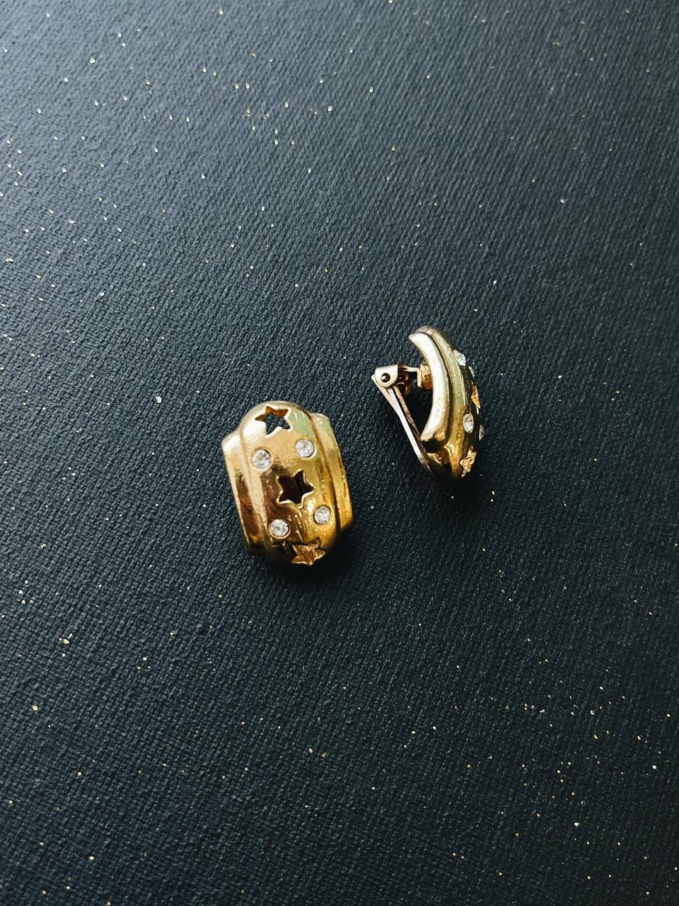 Клипсы винтажные Космос