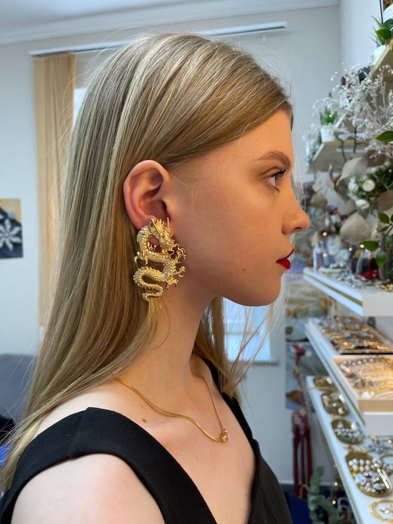 Серьги "Драконы первого дизайна"