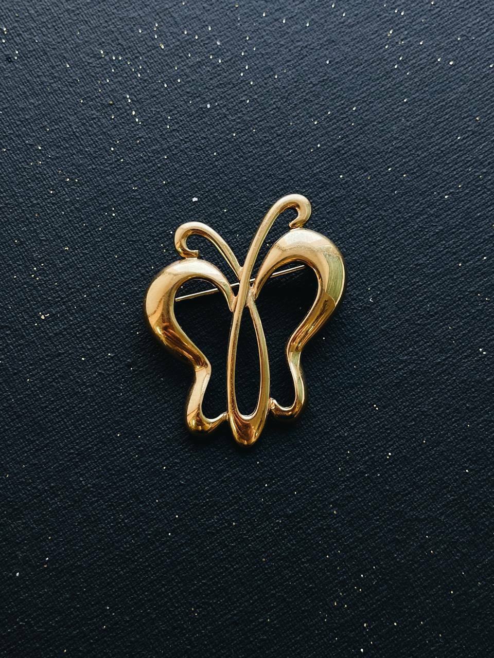 Винтажная брошь "Бабочка"