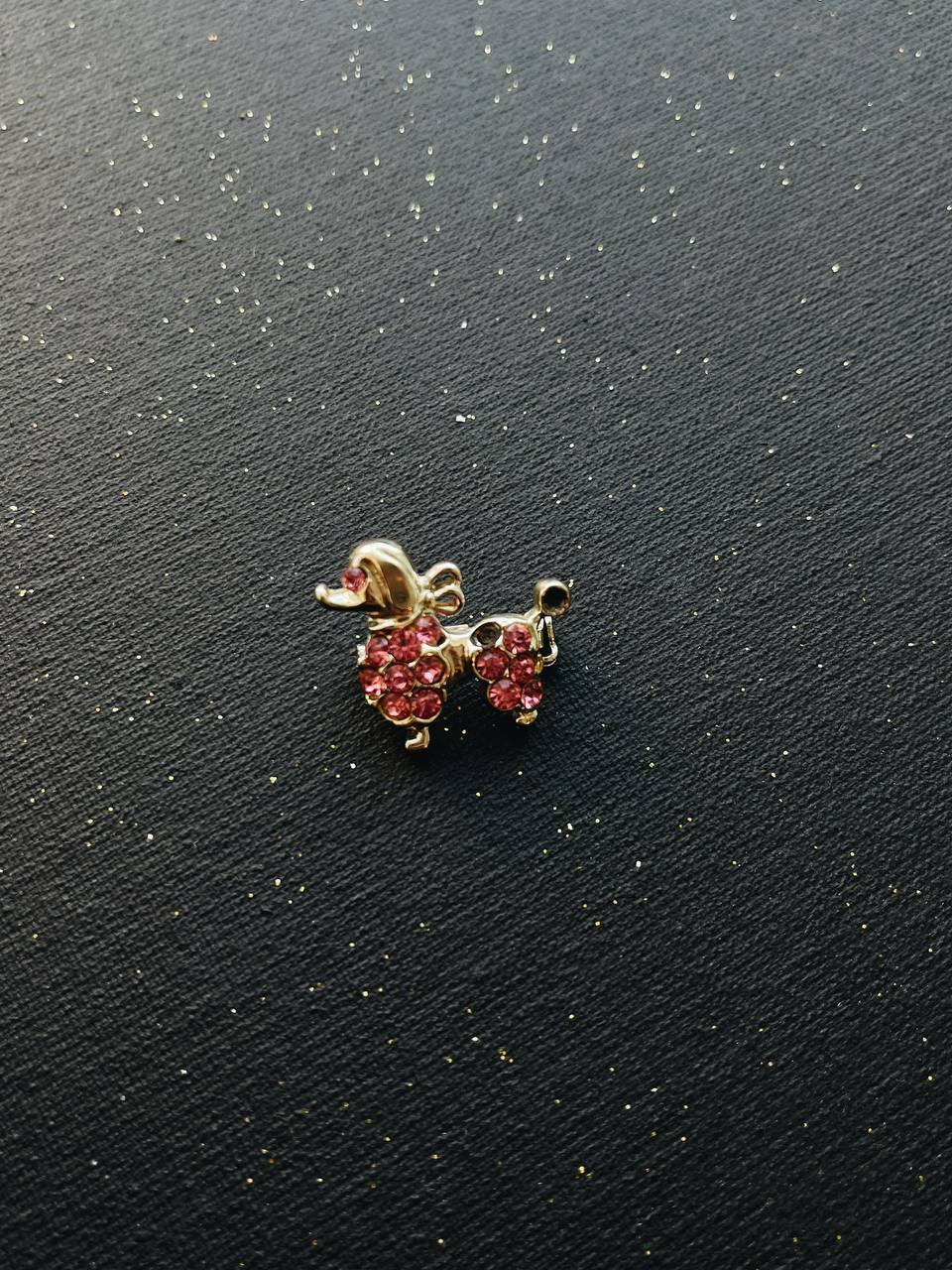 Винтажная брошь "Собака-3"