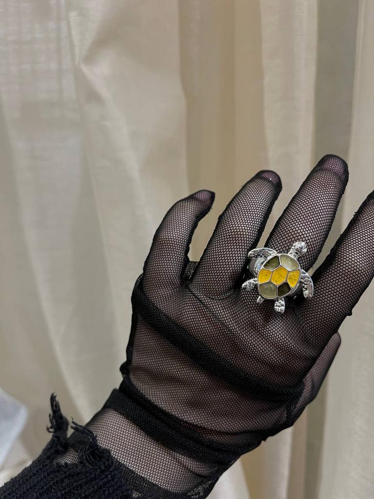 Кольцо «Черепашка» регулируемое