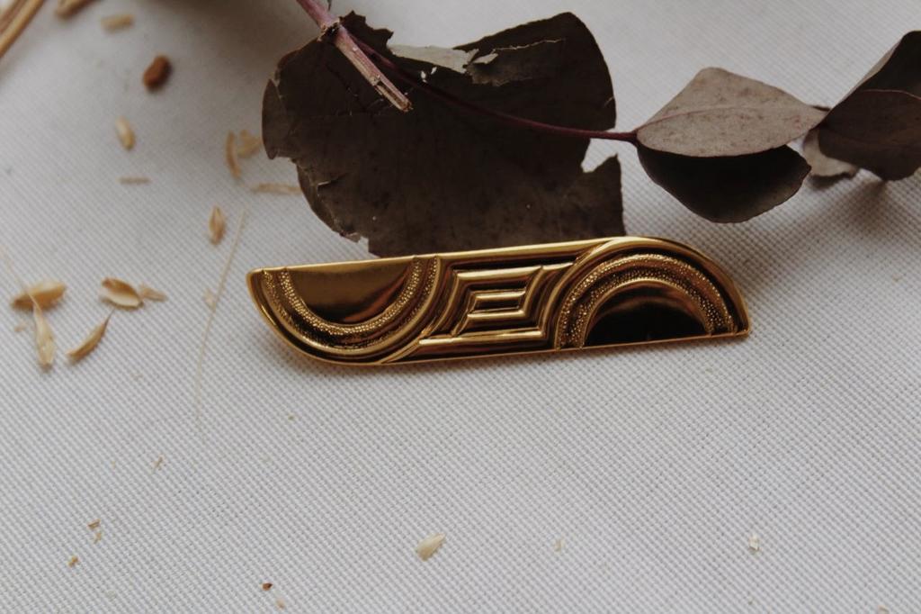 Винтажная брошь-88