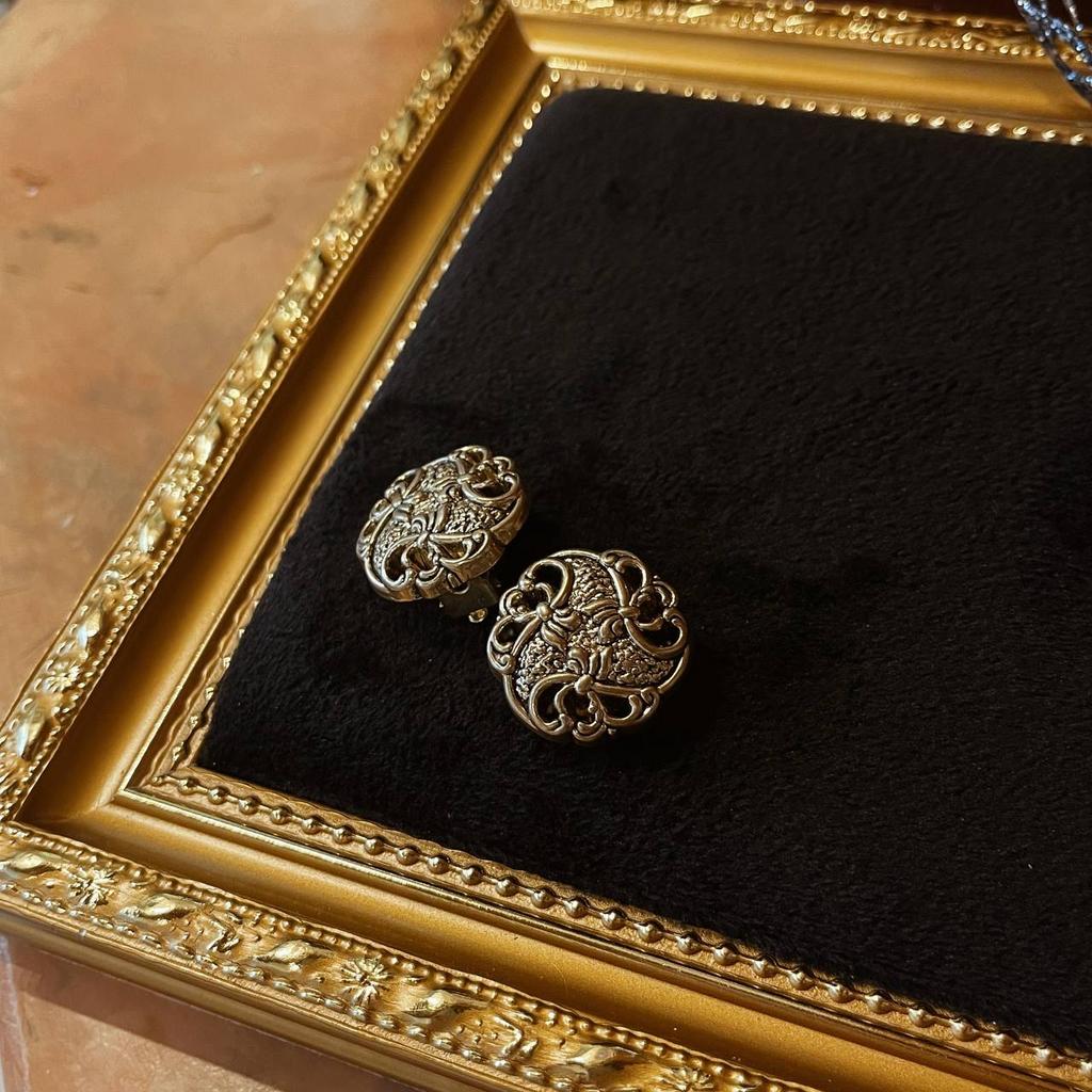 Винтажные клипсы Ажурность