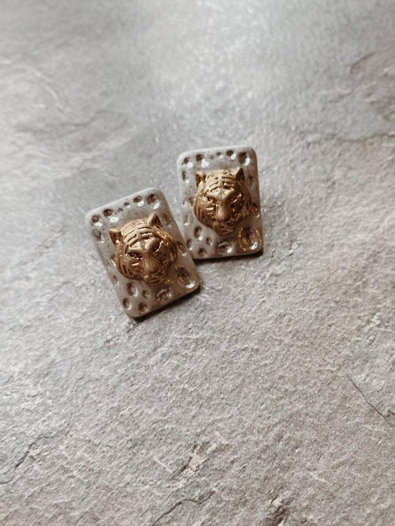 Серьги «Тигр»