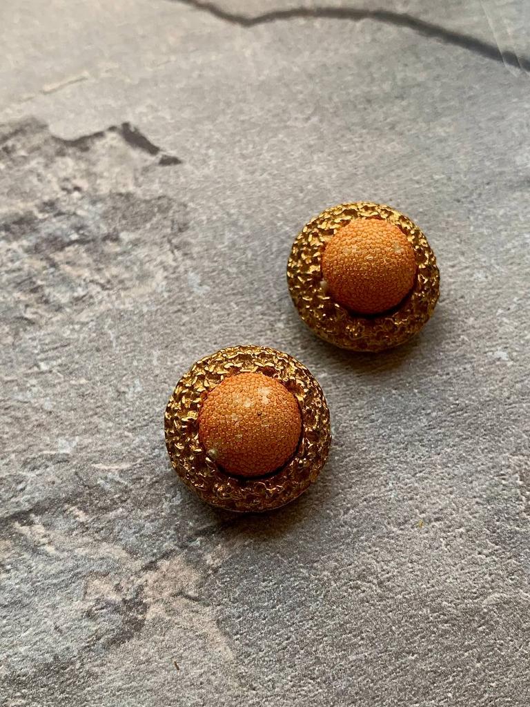 Винтажные клипсы «Sun»