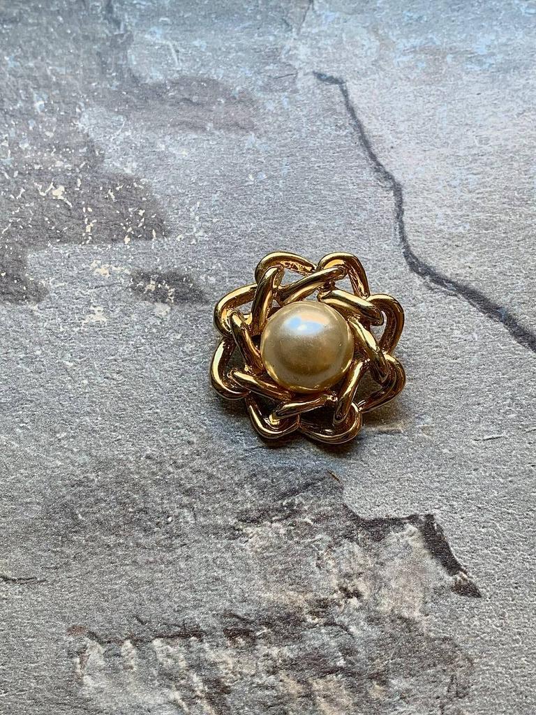 Винтажная брошь «Перл»