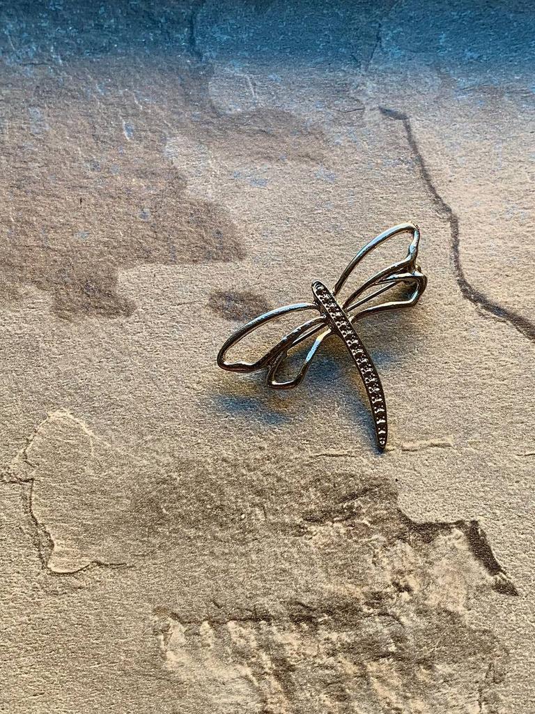 Винтажная брошь «Стрекоза»