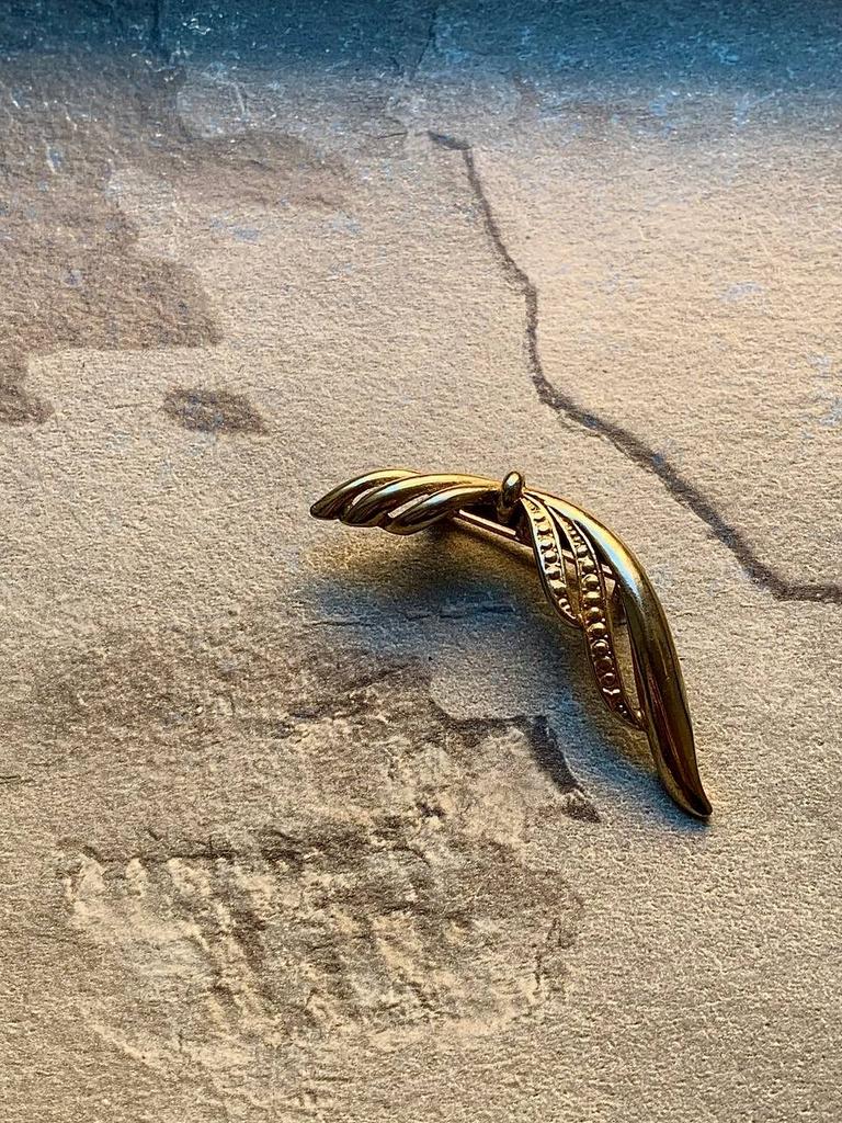 Винтажная брошь «Крылышки»