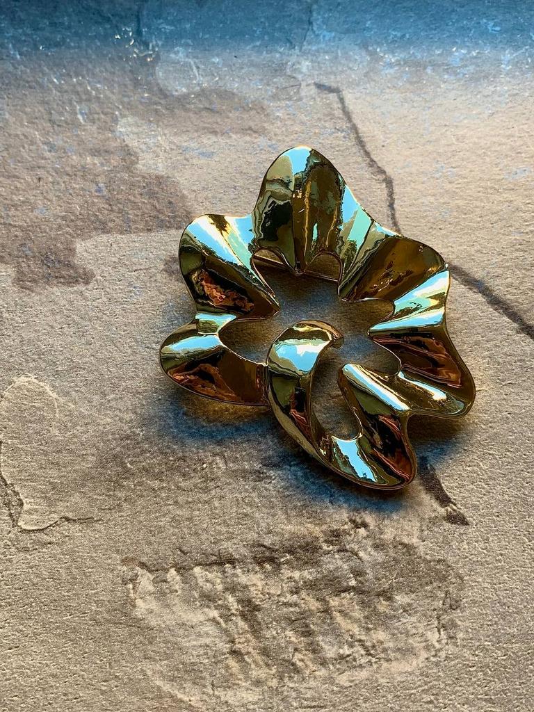 Винтажная брошь «Абстрактная»