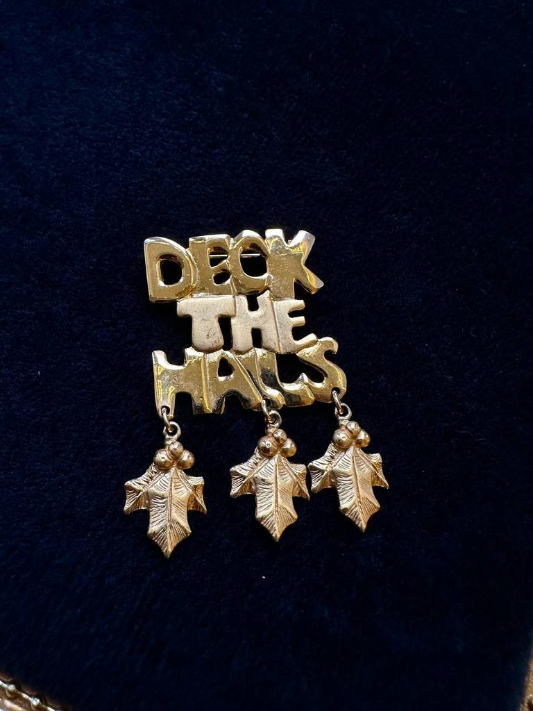 Винтажная брошь-44