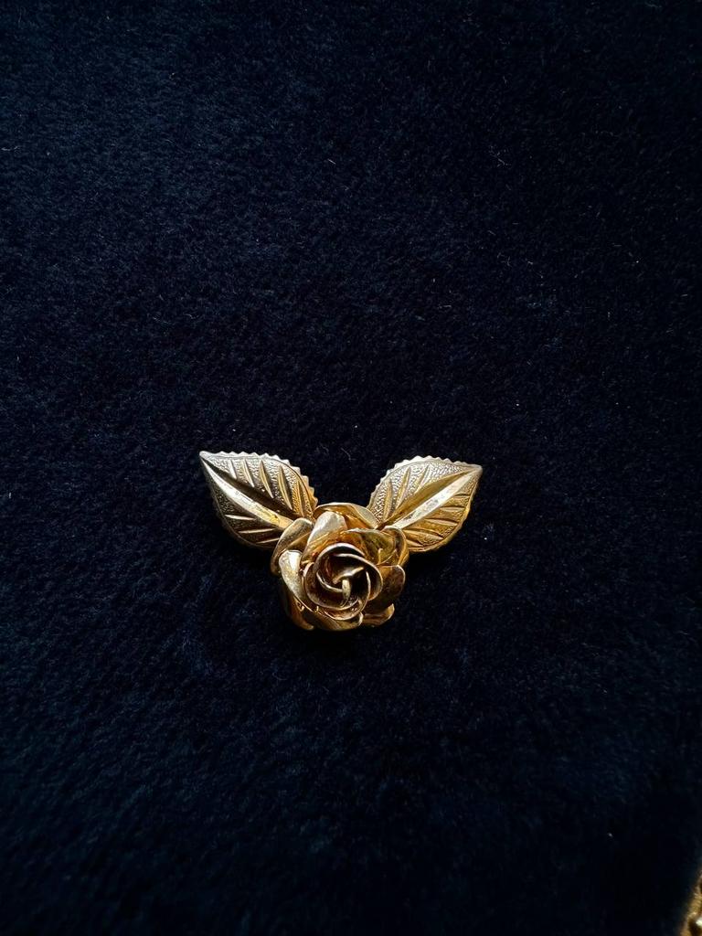 Винтажная брошь «Роза-88»
