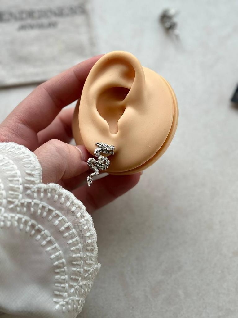 Серьги Дракоши мини