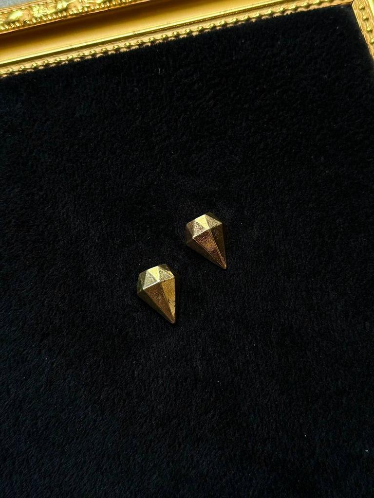 Винтажные серьги «Бриллиант»