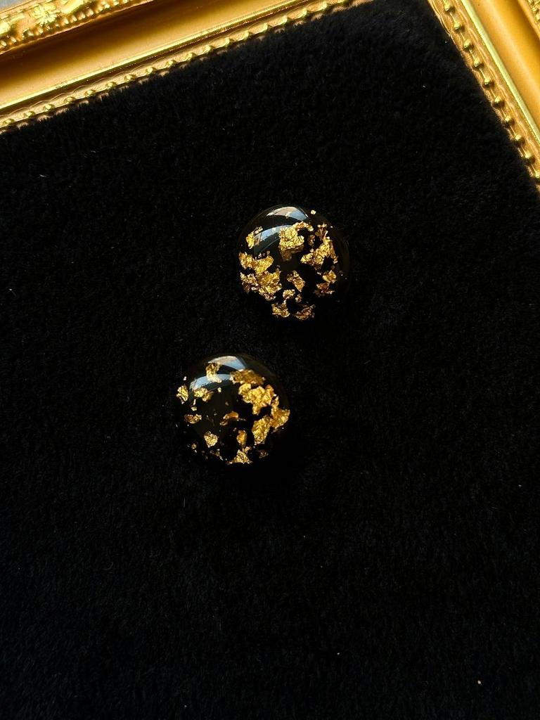 Винтажные клипсы «Вуаль»