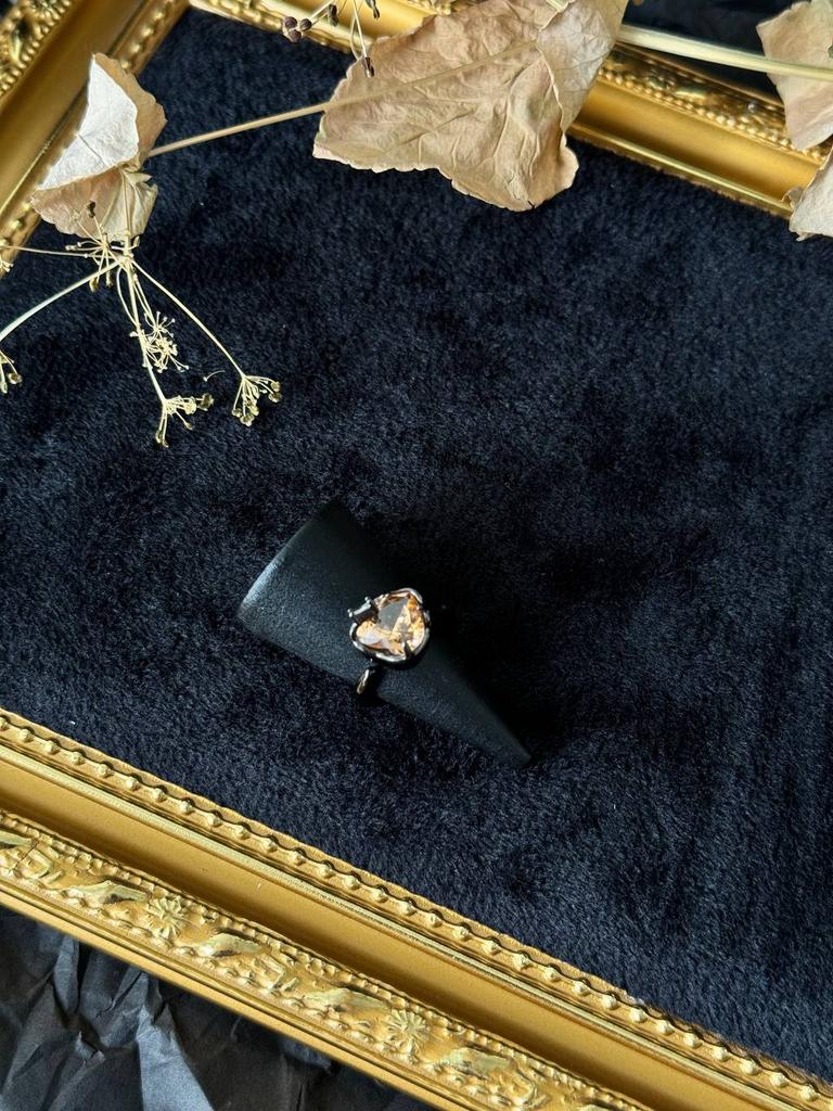 Кольцо «Dark time» регулируемое