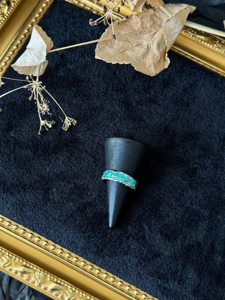 Кольцо «Бирюза» регулируемое