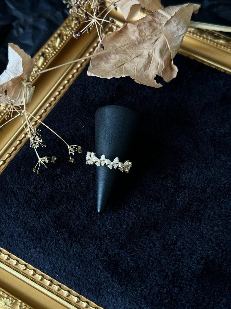 Кольцо «Бантики» регулируемое