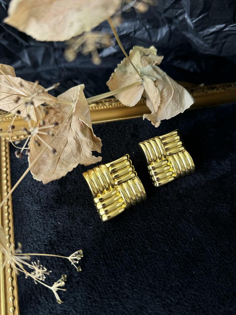 Серьги Квадрат