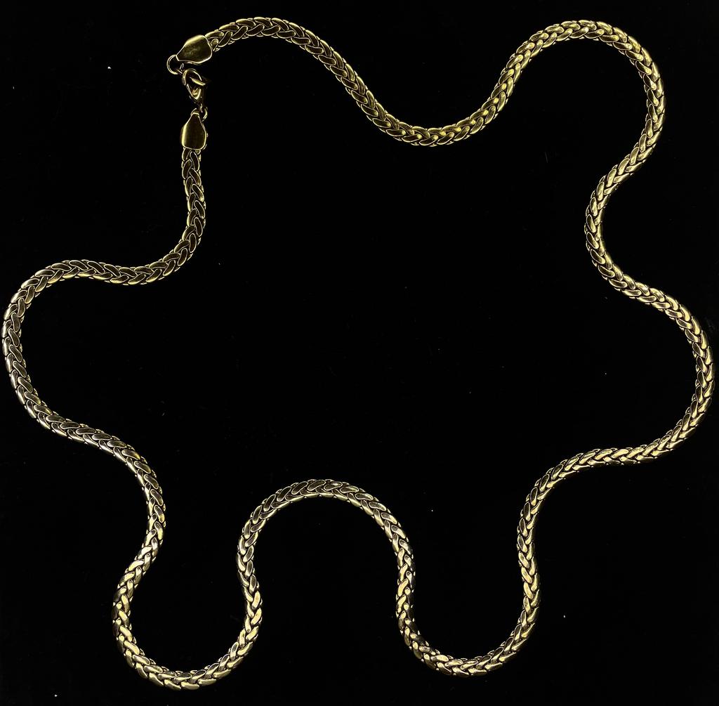 Винтажная цепь «Косы»