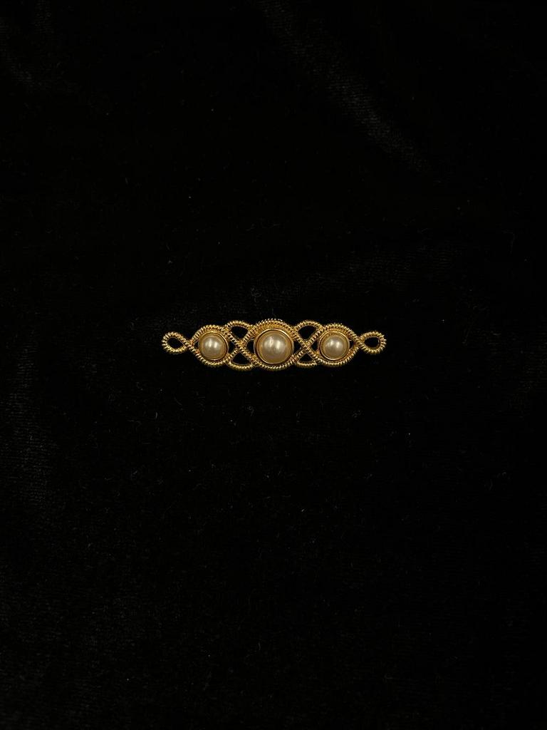 Винтажная брошь королевская-1