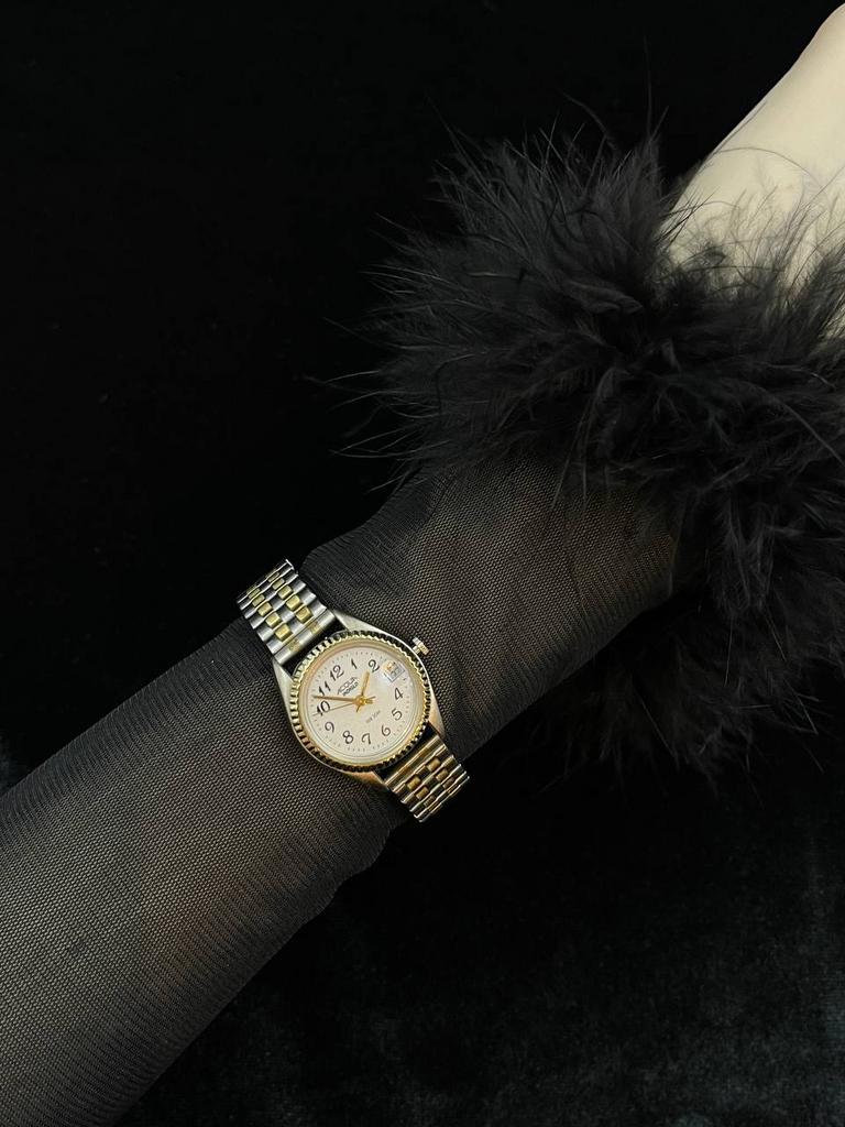 Винтажные часы «Красивые цифры» Acqua Indiglo WR 30M