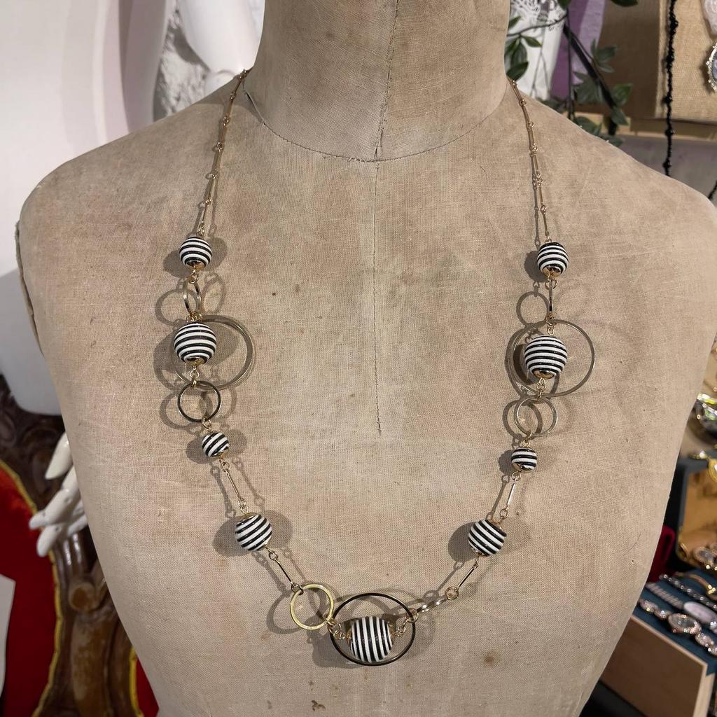 Винтажный пояс-колье «DANCE DANCE DANCE»