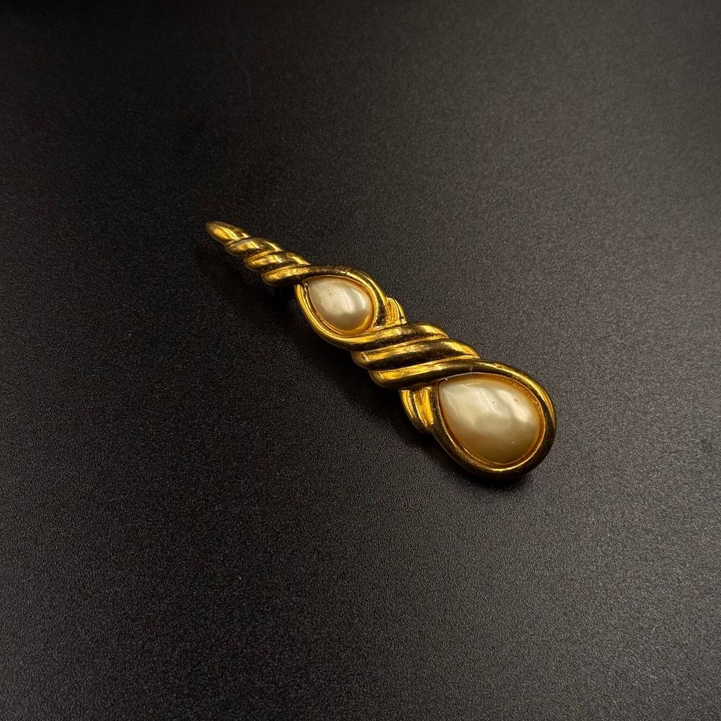 Винтажная брошь "Спираль" Marvella